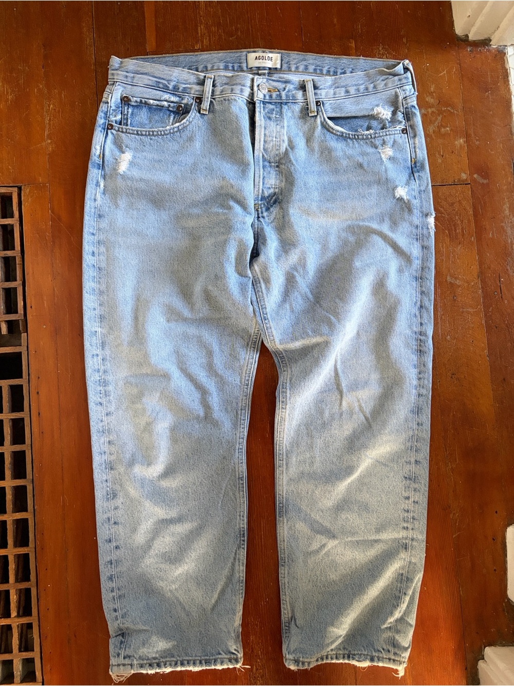 Agolde Parker Straight-Leg Jeans